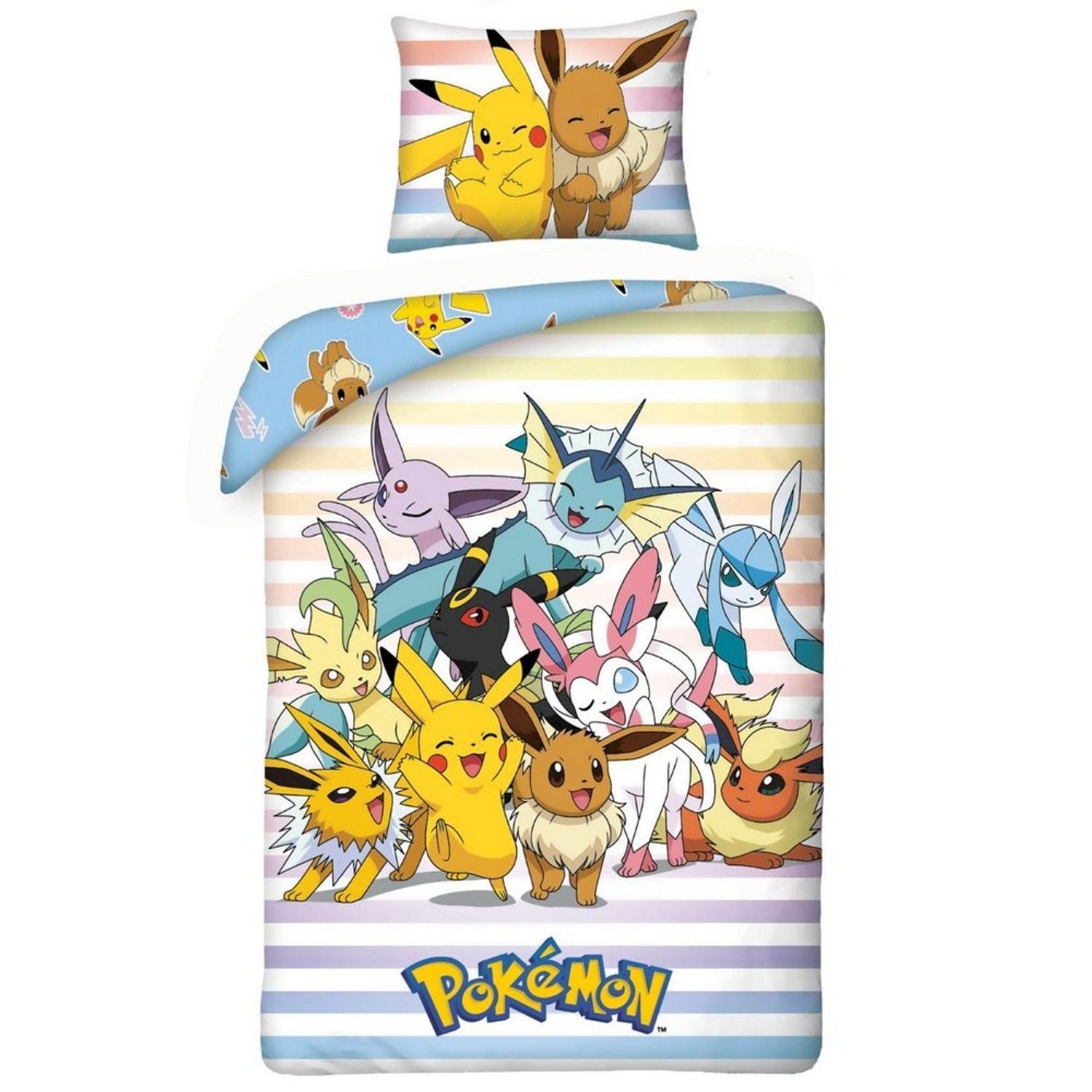 Pokemon  Single AG2784  's Duvet cover in Multicolour
