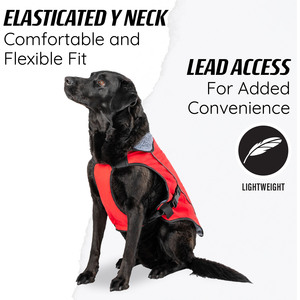 Osprey Waterproof Dog Coat with Sherpa Fleece Lining