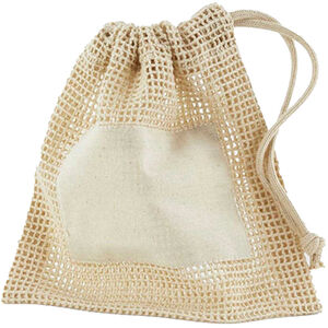 Westford Mill Mesh Drawstring Bag