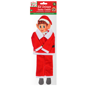 Elf Plush Santa Outfit