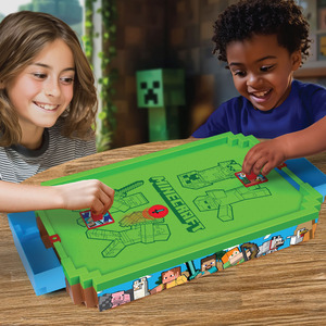 Ambassador Minecraft Arcade Air Hockey 21-Inch Interactive Fun