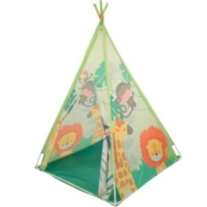 Jungle Explorer Kids Safari Play Tent with 6 Accessories
