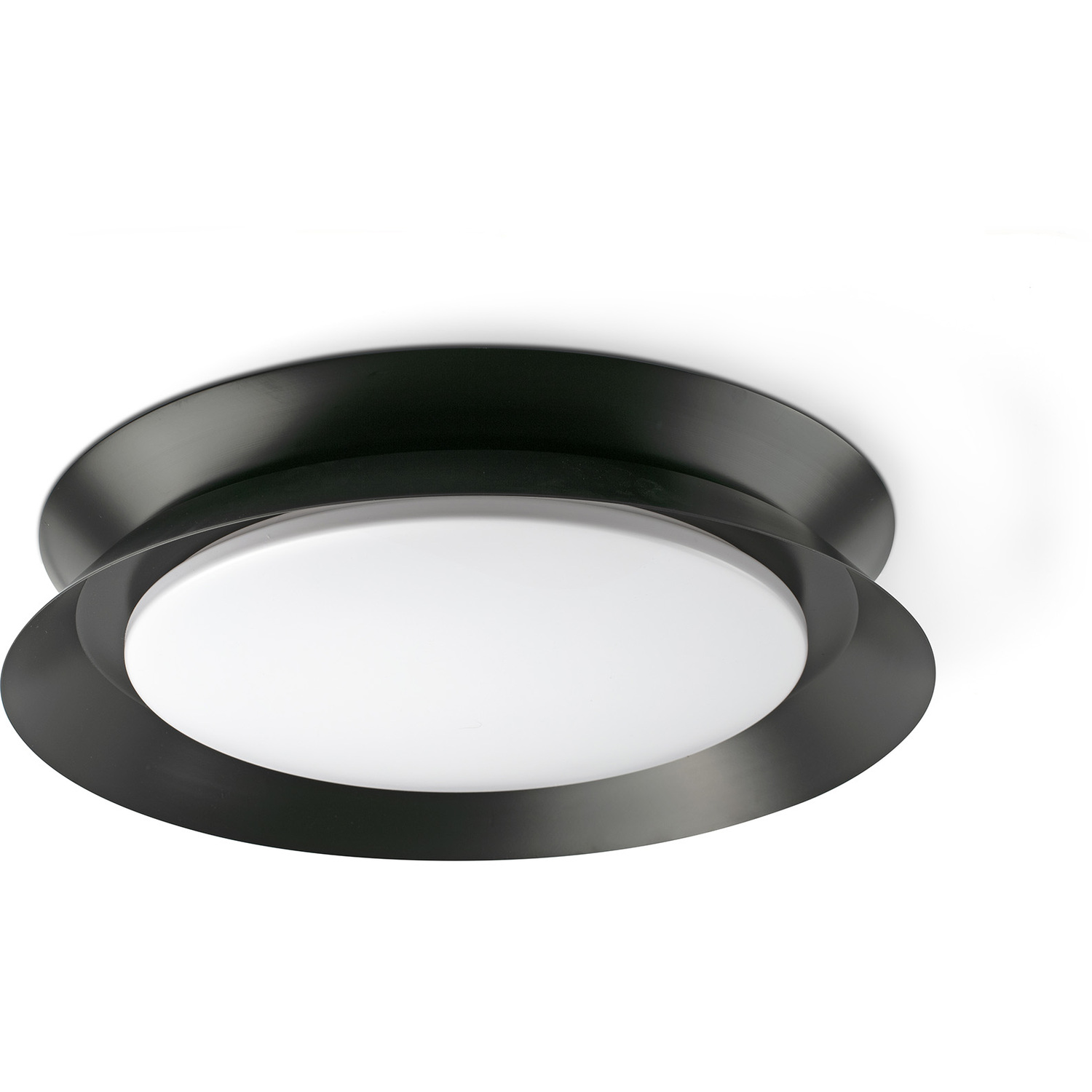 Netlighting Unisex Black Tender Flush Ceiling Light Matt 2700K - Image 2