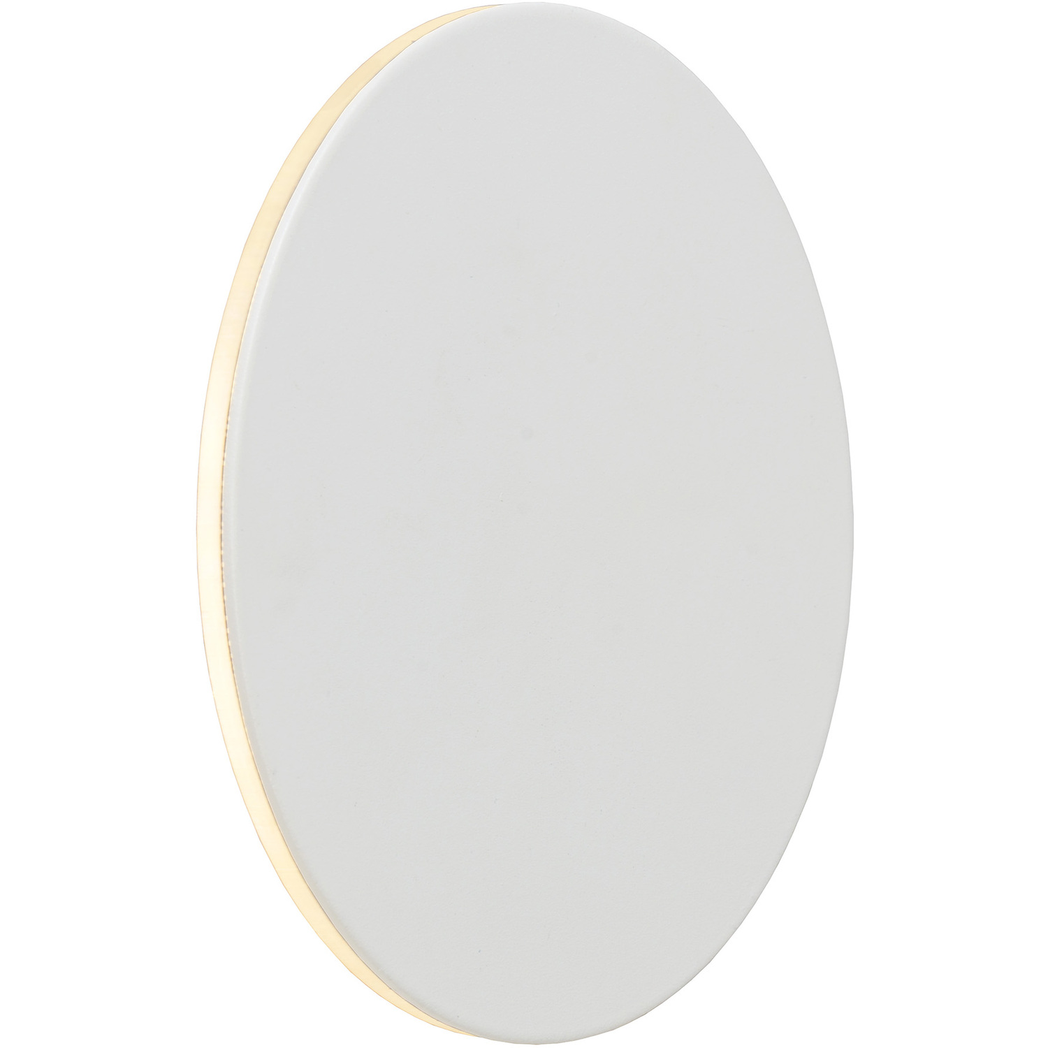 Lucide Eklyps LED Wall Light - 15cm Diameter - 6W 3000K Warm White - White Aluminium - Image 3
