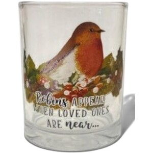 Robin Appear When Loved Ones Are Near Candle Holder