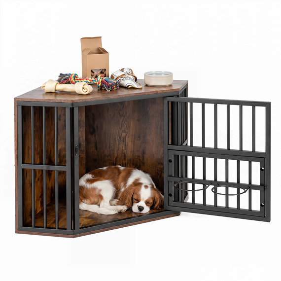 Costway Corner Dog Crate