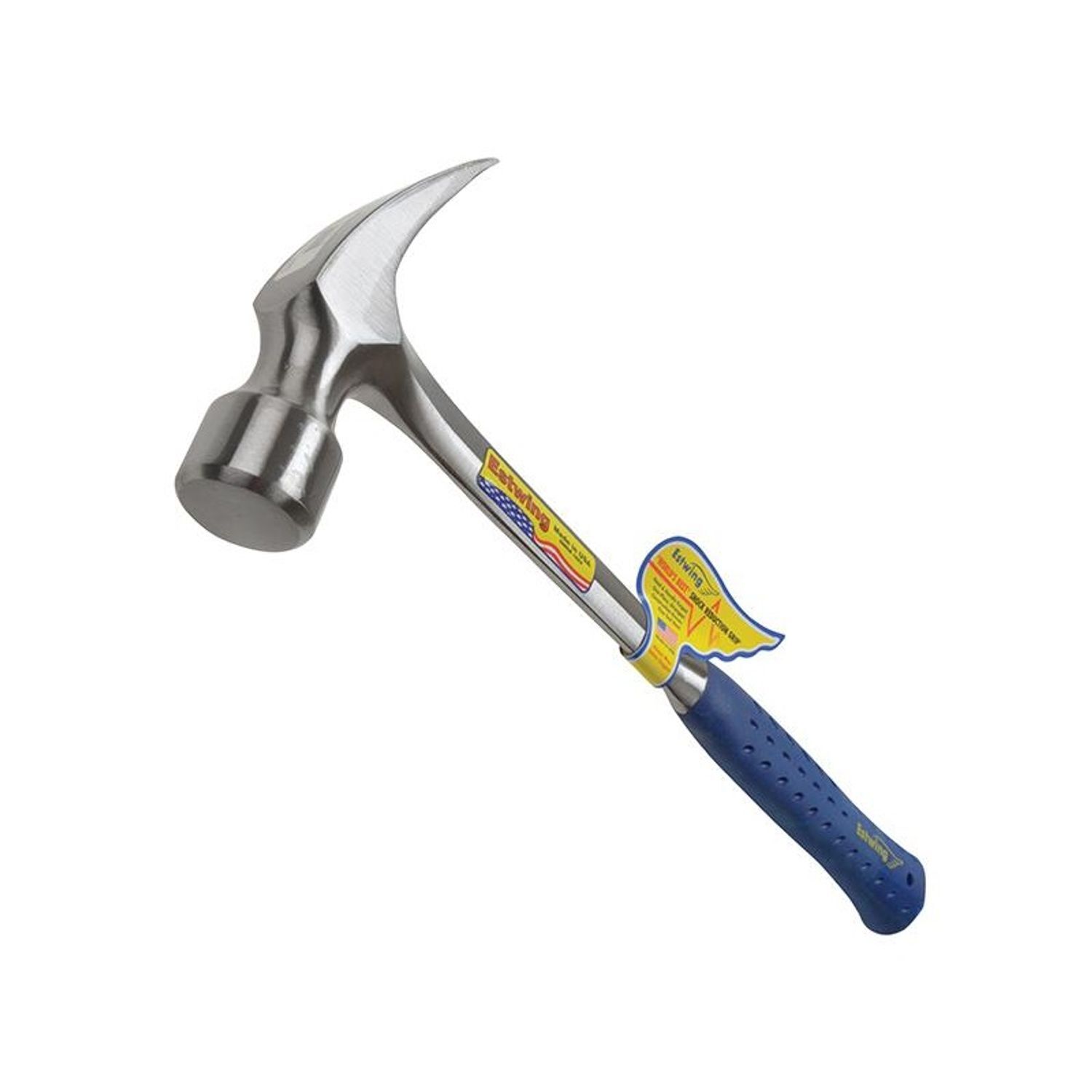 Estwing Straight Claw Framing Hammer, Vinyl Grip A - Multi Colour