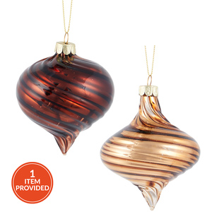 Lustrous Swirl Droplet