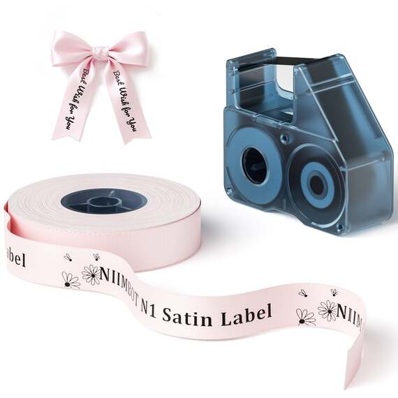 NIIMBOT N1 Printable Satin Gift Ribbon Roll