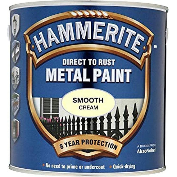 Hammerite Direct To Metal Smooth Cream 750ml.