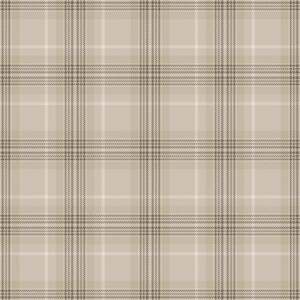 Sample of Traditional Check Wallpaper in Camel