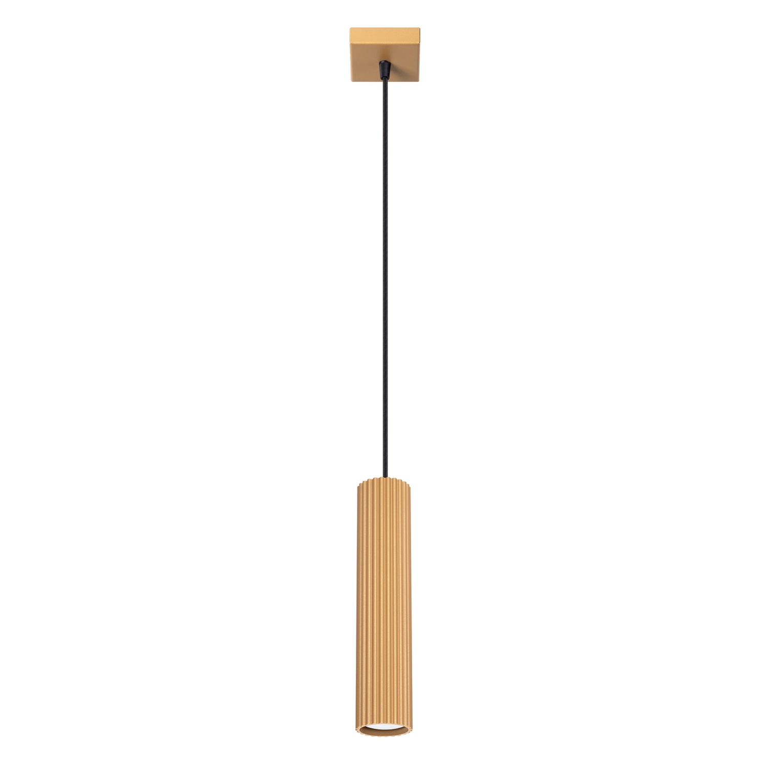 Sollux Lighting Pendant Lamp Karbon 1 Gold - Golden