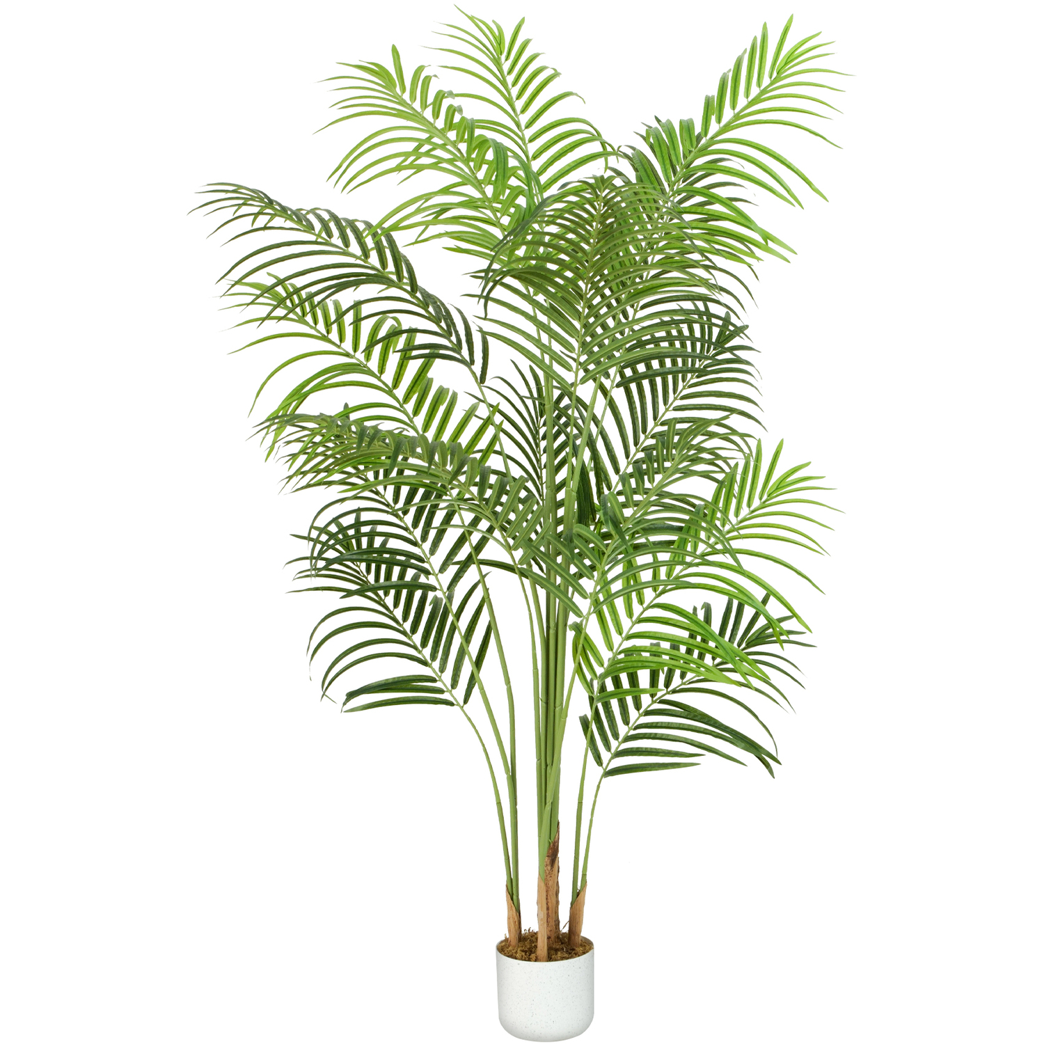 B&Q - Artificial Plant Palm Tree Indoor House Plant 140Cm - Image 3