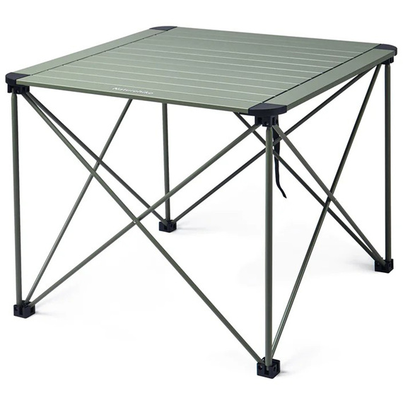 NATUREHIKE Yamami L03 Medium Folding Camping Table - Pine Frost Green