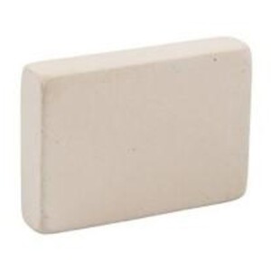 Soft Rubber Eraser - White / 8mm