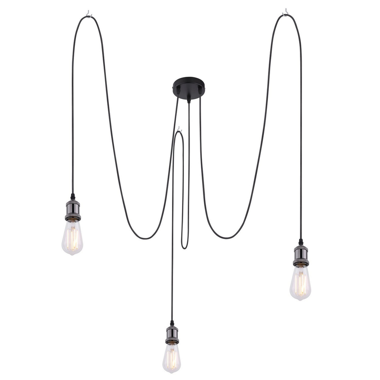 Globo Lighting Oliver Pendant Light Black