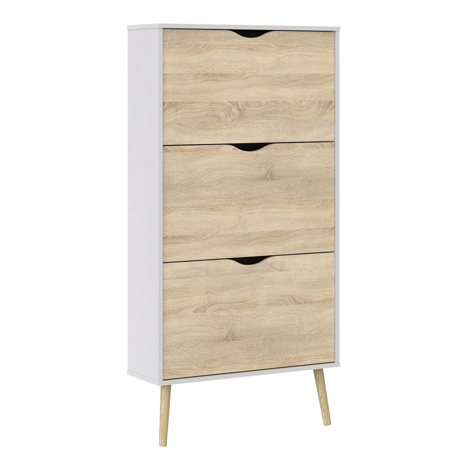 Furniture To Go - Oslo 3-Drawer Shoe Cabinet thumbnail