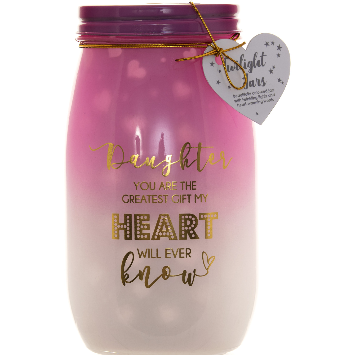 Twilight Jar - Daughter - Pink