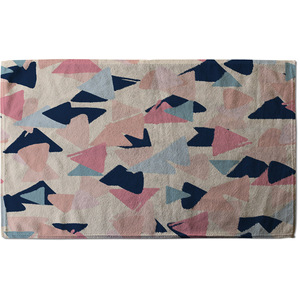 Pastel Coloured Triangles Stylish KitchenTowel