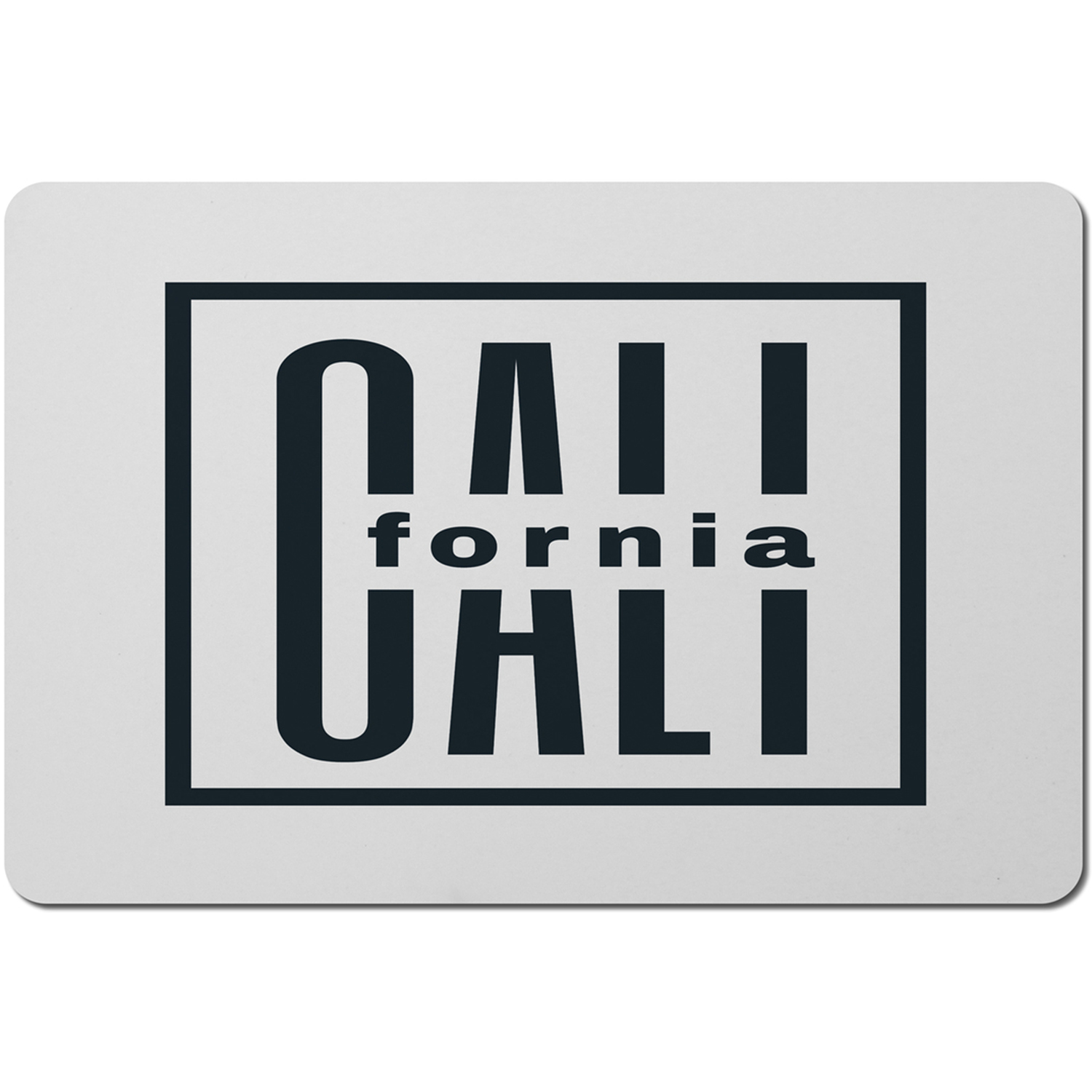 Image of California Placemat - Blue