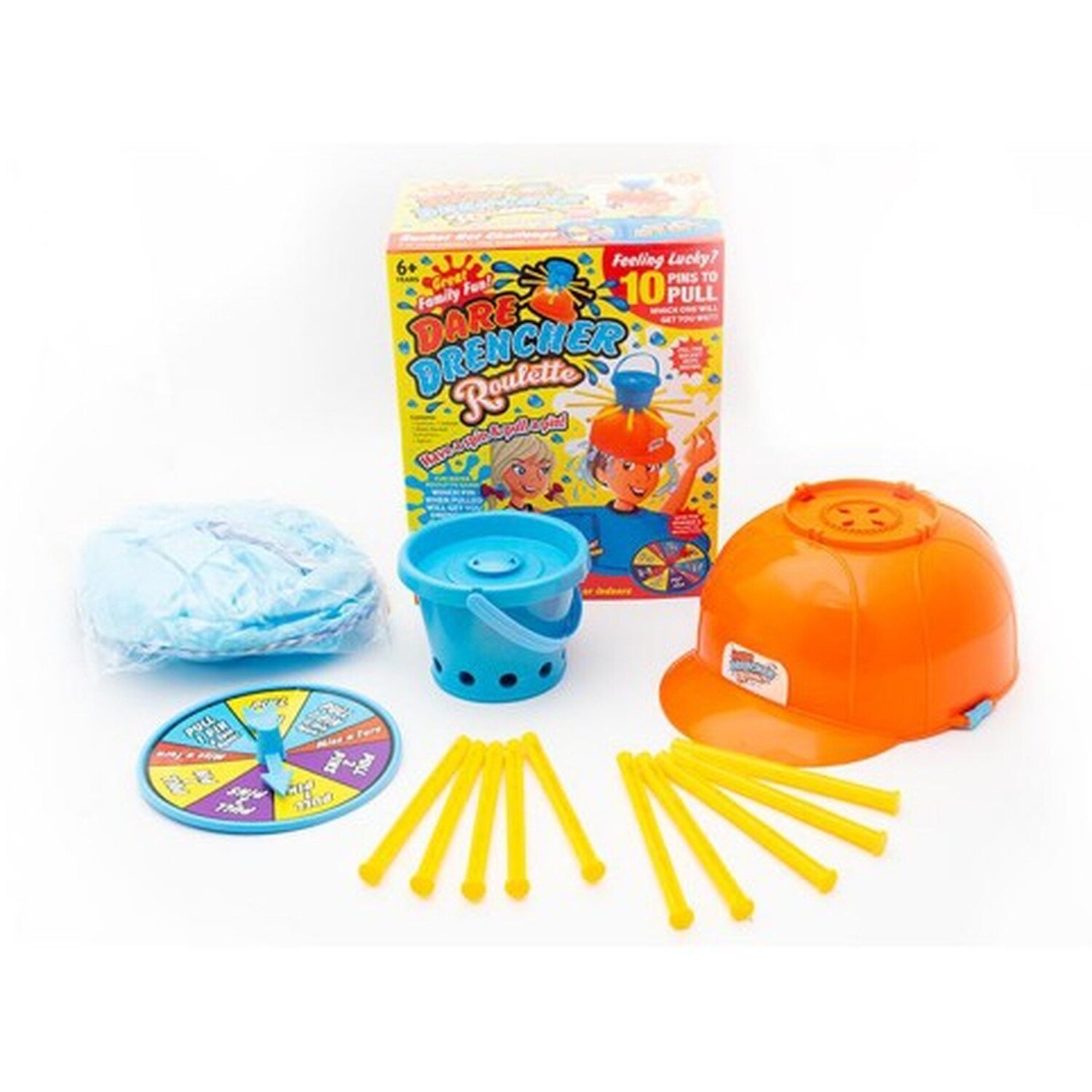 Image of Ultimate Dare Drencher Roulette Hat Challenge Game - Multicolour