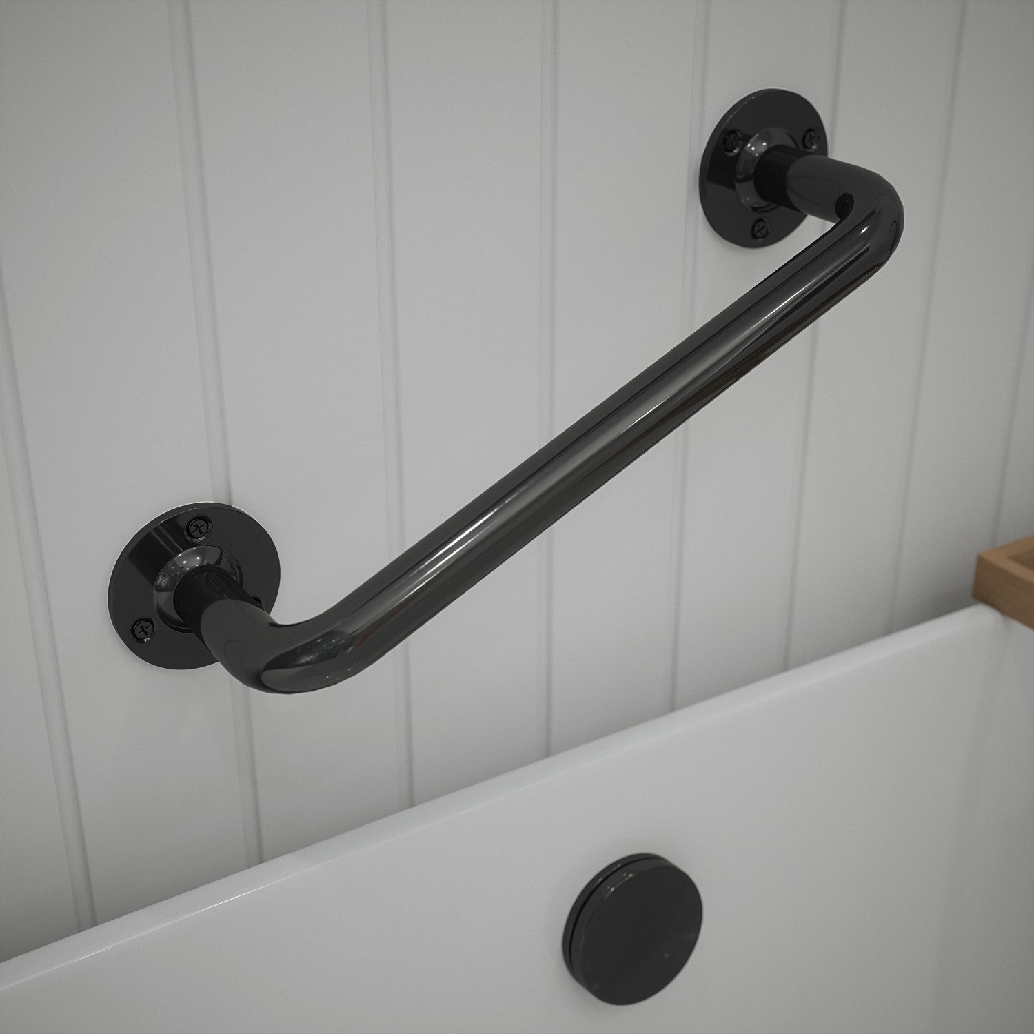Tank Grab Rails GUNMETAL STEEL GRAB RAIL