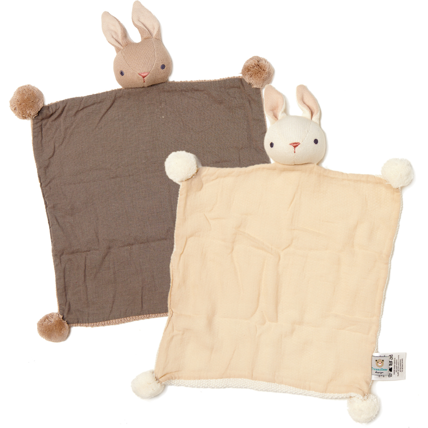 Image of Baby Comforter 2 Pack Bundle - Multi-Coloured