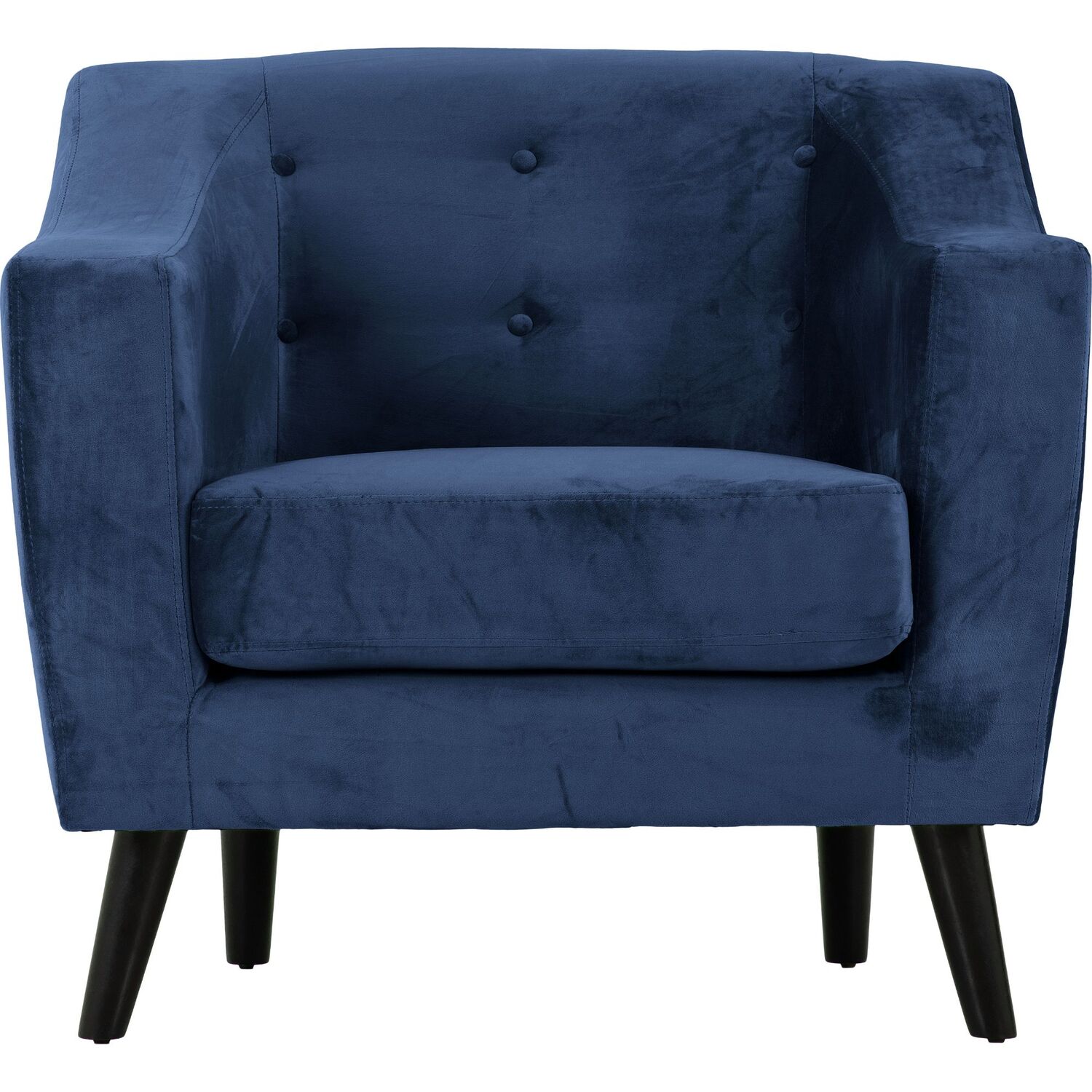 Seconique - Ashley 1 Seater Sofa - Blue thumbnail