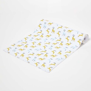 Majestic Stag Grey Christmas Table Runner