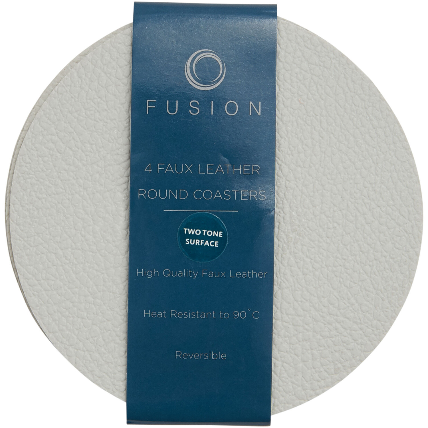 Image of Set of 4 Round Fusion Faux&hellip;