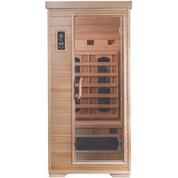 1 Person Indoor Classic FAR Infrared Indoor Sauna EMR Neutral