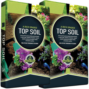 Brown 25 Litre Garden Top Soil With Essential Nutrients Beneficial For Plants shot 5697560