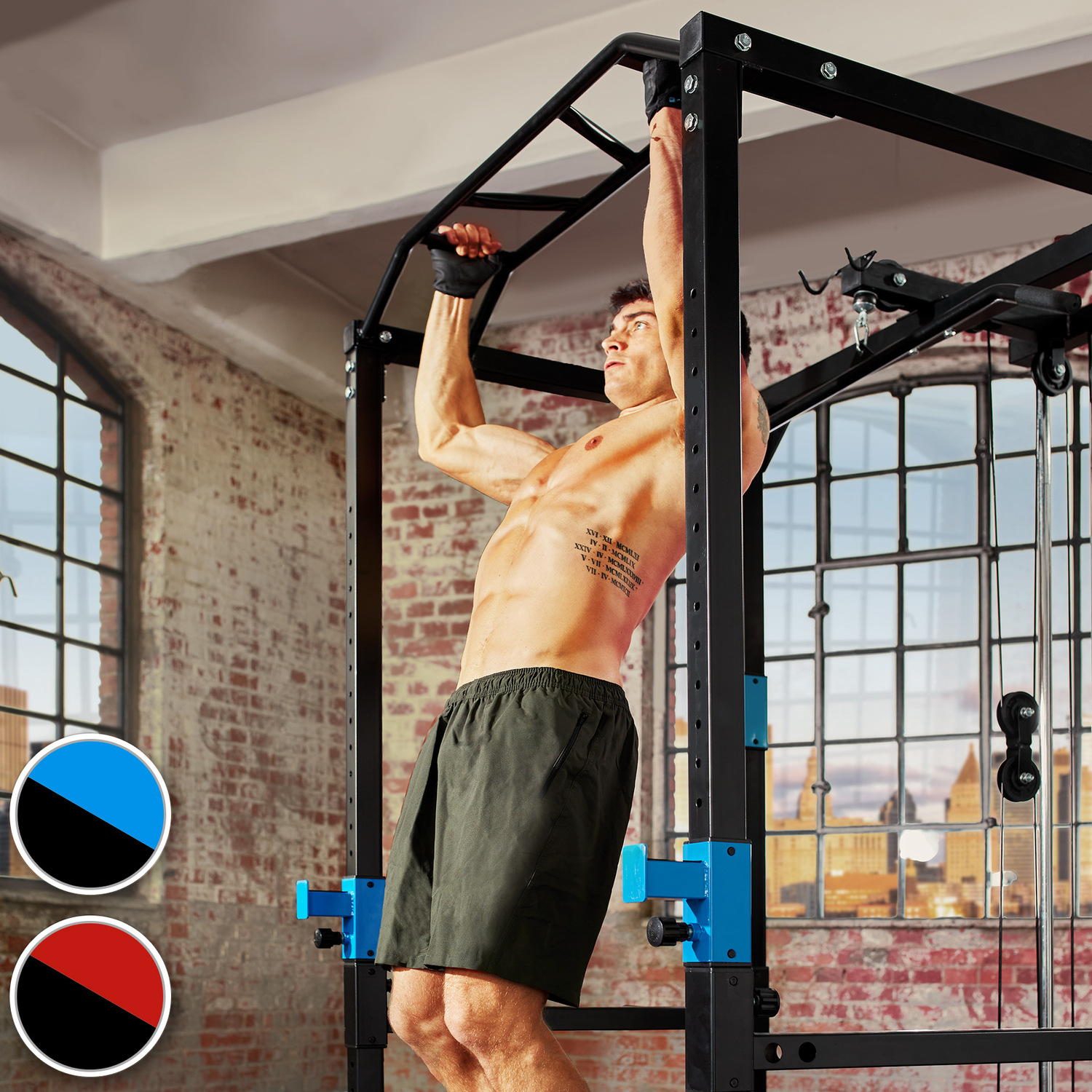 Power Tower With Lat Pulldown Bar Power Tower With Lat Pulldown Bar