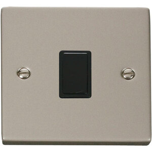 Pearl Nickel 1 Gang 20A DP Switch