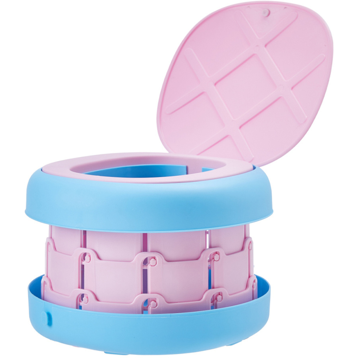 Safe-O-Kid- Portable Foldable Potty Seat- Pink (Pack of 1) main image 1