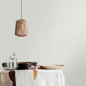 Chalk Stripe Wallpaper