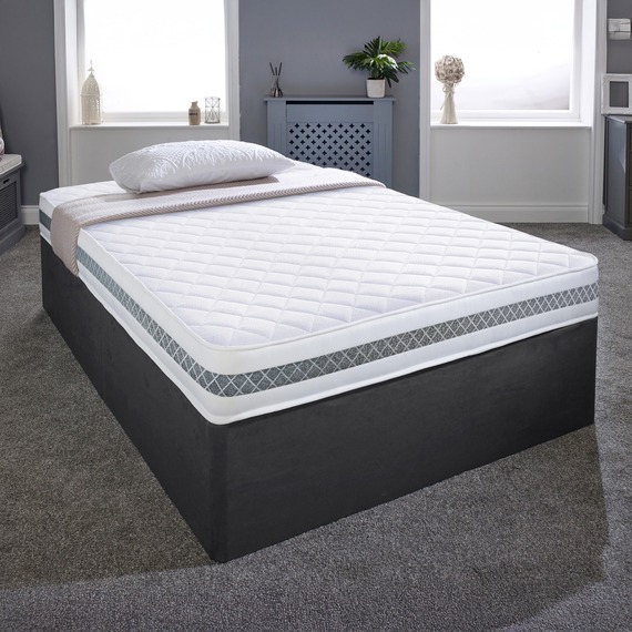 Diamond 3D Nebraska Hybrid Memory Foam and Open Coil Spring Mattress