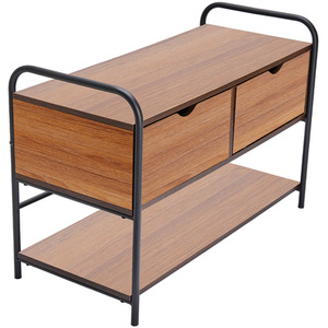Modern 2 Drawer Entry Bench