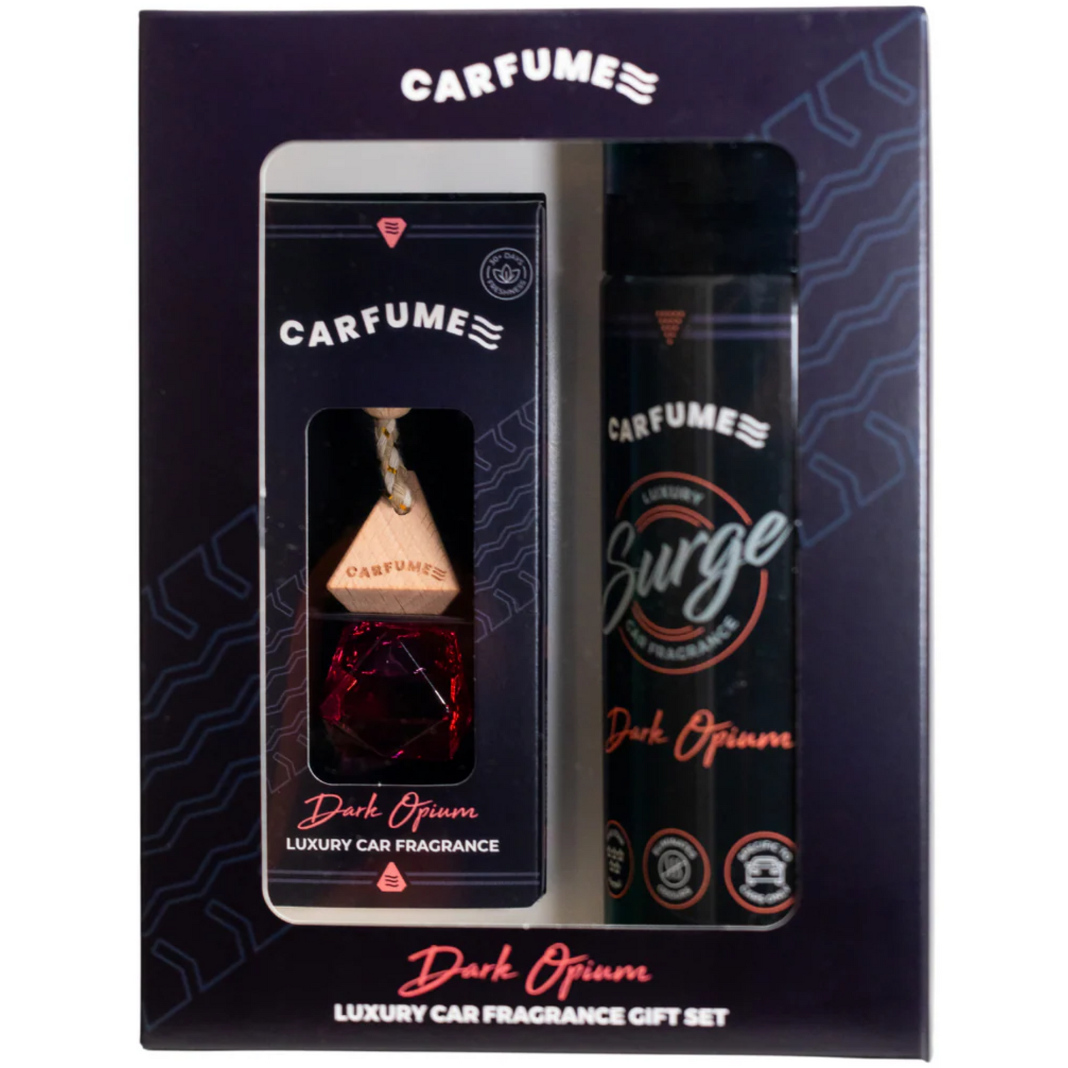 Carfume Car Fragrance Gift Set - Dark Opium