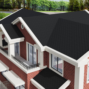 Set of 18 Mosaic Asphalt Roofing Shingles