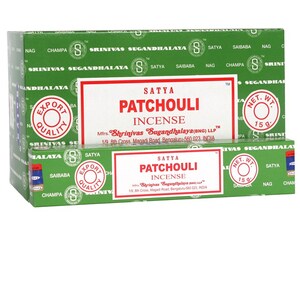 Patchouli Forest Incense Sticks 12 Pack Set