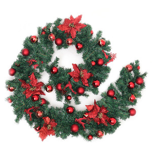 Lifeideas 2.7m LED Light String Berry Ball Flower Garland Christmas Decor