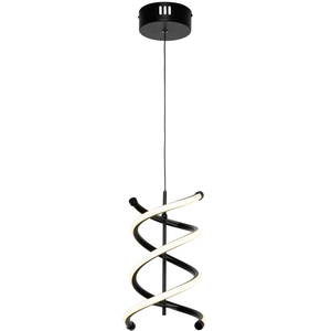 Denny 2 Light LED Spiral Pendant Ceiling Light