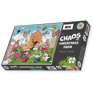 Christmas at Chaos Farm 1000 Piece Jigsaw Puzzle - Chaos no.1