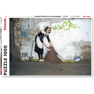 Banksy Maid 1000 Piece Jigsaw Puzzle