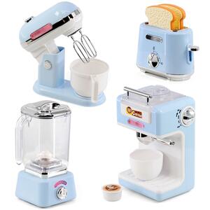 Toy Kitchen Breakfast Set with Lights and Sounds