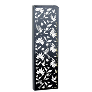 Black / Bird / Small Garden Solar Light Wall Panel shot 11681409
