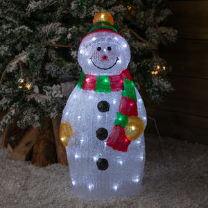 Light up Snowman Decoration with 70 LEDs