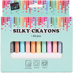 24 Piece Silky Crayons