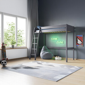 Tera High Sleeper Frame Only Grey